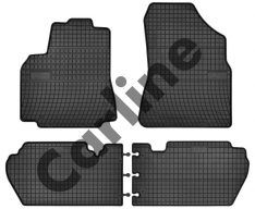 PARTNER II. Alfombrillas Goma PEUGEOT PARTNER II de 5 Plazas (2008-2018)
