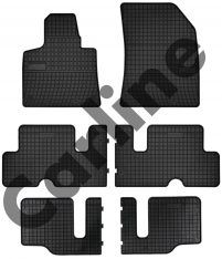 C4 PICASSO. Alfombrillas Goma CITROEN C4 Grand Picasso II de 7 Plazas (Desde 2013)