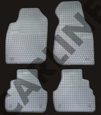 AUDI A6. Alfombrillas Goma GRIS AUDI A6 C5 (1997-2004)