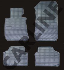 SERIE 3. Alfombrillas Goma GRIS BMW SERIE 3 E90/E91 (2005-2011)