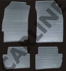 SPARK. Alfombrillas Goma GRIS CHEVROLET SPARK (2010-2015)