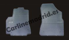 PARTNER II. Alfombrillas Goma GRIS PEUGEOT PARTNER II de 2 Plazas (2008-2018)