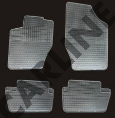 C4. Alfombrillas Goma GRIS CITROEN C4 I (2004-2010)