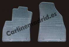 FIORINO. Alfombrillas Goma GRIS FIAT FIORINO de 2 Plazas (Desde 2007)