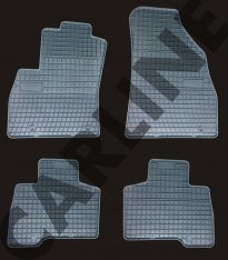 BIPPER. Alfombrillas Goma GRIS PEUGEOT BIPPER de 5 Plazas (Desde 2007)