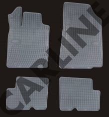 DUSTER. Alfombrillas Goma GRIS DACIA DUSTER (2010-2014)