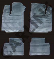 DOBLO. Alfombrillas Goma GRIS FIAT DOBLO de 5 Plazas (2001-2008)