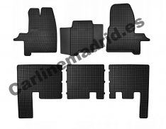 CUSTOM. Alfombrillas Goma FORD TRANSIT CUSTOM de 5/6 Plazas (Desde 2013)