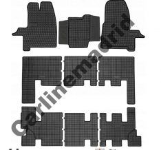 CUSTOM. Alfombrillas Goma FORD TRANSIT CUSTOM de 8/9 Plazas (Desde 2013)