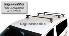 Q5. Juego 2 Barras Portaequipajes EVO-FIX ACERO 120 CM para AUDI Q5 (2008-2016)