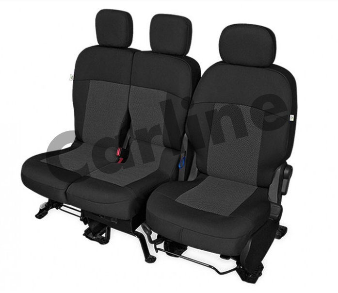 BERLINGO II. Fundas de Asientos (TAYLOR) CITROEN BERLINGO II de 3 Plazas (2008-2018)