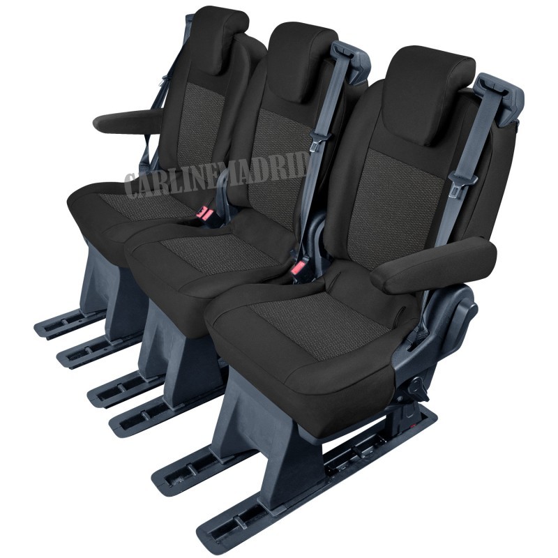 CUSTOM. Fundas de Asientos (TAYLOR) FORD TRANSIT CUSTOM / TOURNEO CUSTOM 2ª o 3ª Fila INDIVIDUALES (Desde 2018)
