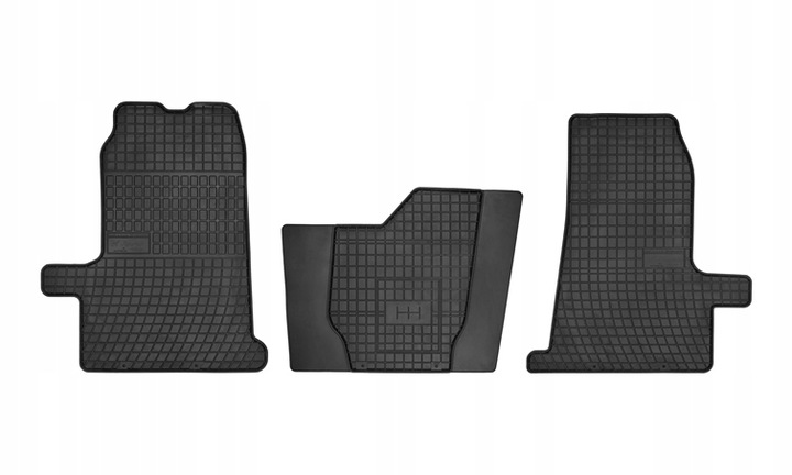 TRANSIT. Alfombrillas Goma FORD TRANSIT CUSTOM 2/3 Plazas SPORT (Desde 2019)