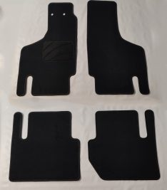 600. Alfombrillas Moqueta compatibles con SEAT 600 (1957-1972) NEGRO