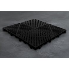 * BALDOSA. SUELO MODULAR PUZZLE 40X40 TALLER LAVADERO EXPOSICION COLOR NEGRO