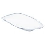Difusor de cristal para faro, faros Seat Leon II Lift MK2 (09-12) DER