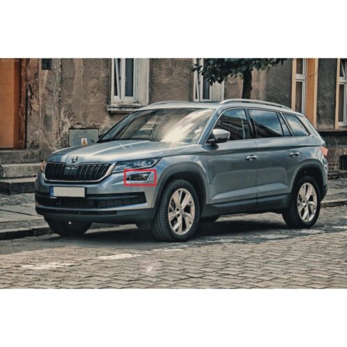 Difusor de cristal para faro, faros Skoda Kodiaq SM (17-20) IZQ-1